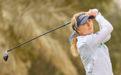 Sára Kousková Ends the 2025 Season with a Bonus Start at LPGA Q-series in alabama.