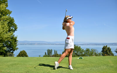 Sára Kousková makes her first major cut at The Amundi Evian Championship